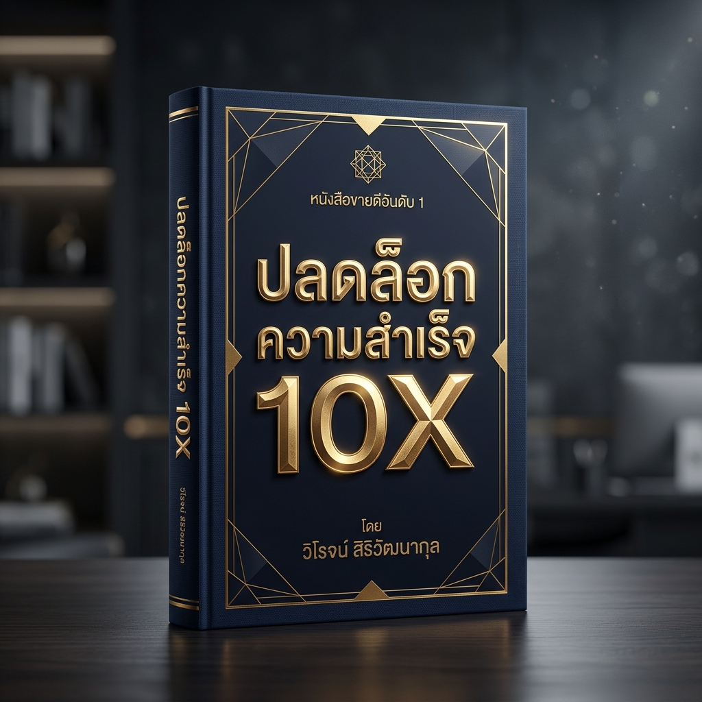 หนังสือ ปลดล็อกความสำเร็จ 10X Bookotnf